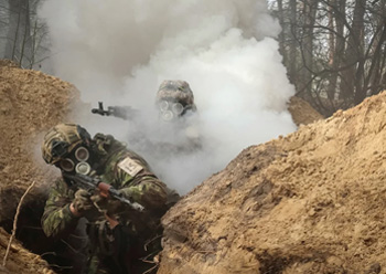 Russians used chemical weapon in Ukraine